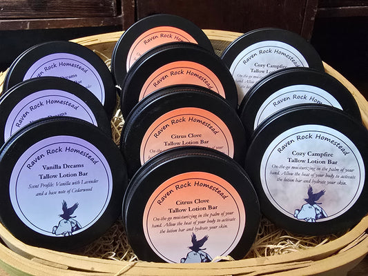 Tallow Lotion Bars