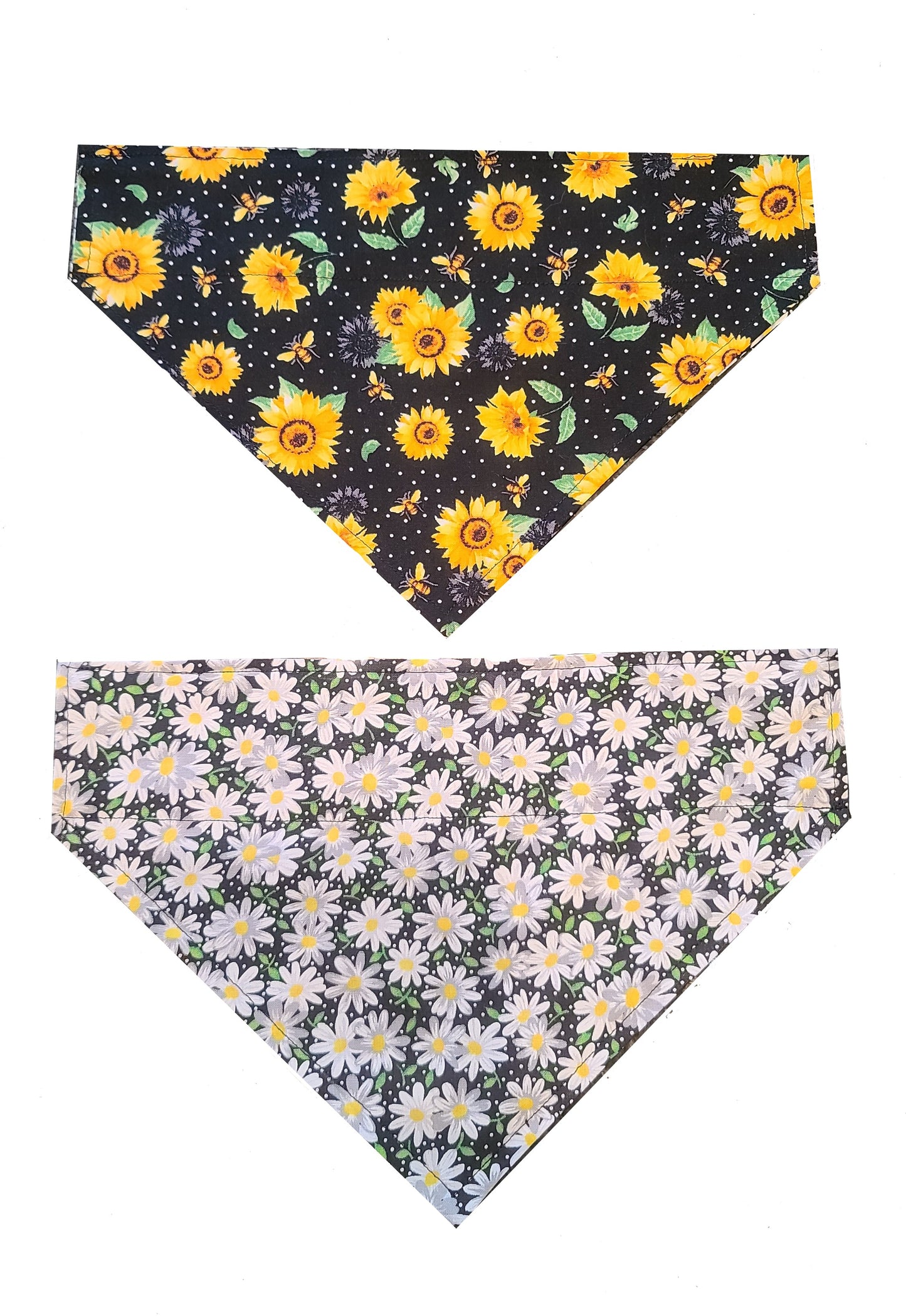 Daisy & Sunflower Reversible Pet Bandana